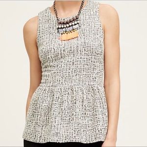 Anthropologie tweed like top! Dresses up or down. (Photo: Anthropologie)